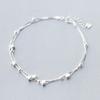 Anklet Star Layered Anklet Double Row