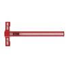 Woodworking Ruler with Adjustable Measuring Length Thickened Base Scribing Ruler Easy To Carry for Accurate Scribing