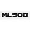 3D Car Rear Badge Emblem Sticker  Tail Box Number Letter Decal Decoration for ML430 ML450 ML500 ML550 Modified Accessories