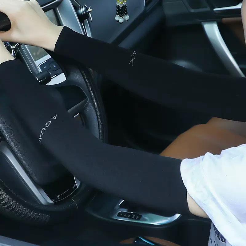 Summer 2026 UV Protection Ice Silk Arm Sleeves for Driving & Cycling