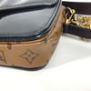 Louis Vuitton M54990 Shiny Epi Monogram Reverse Pochette-MetisMINI 3WAY Hand Bag