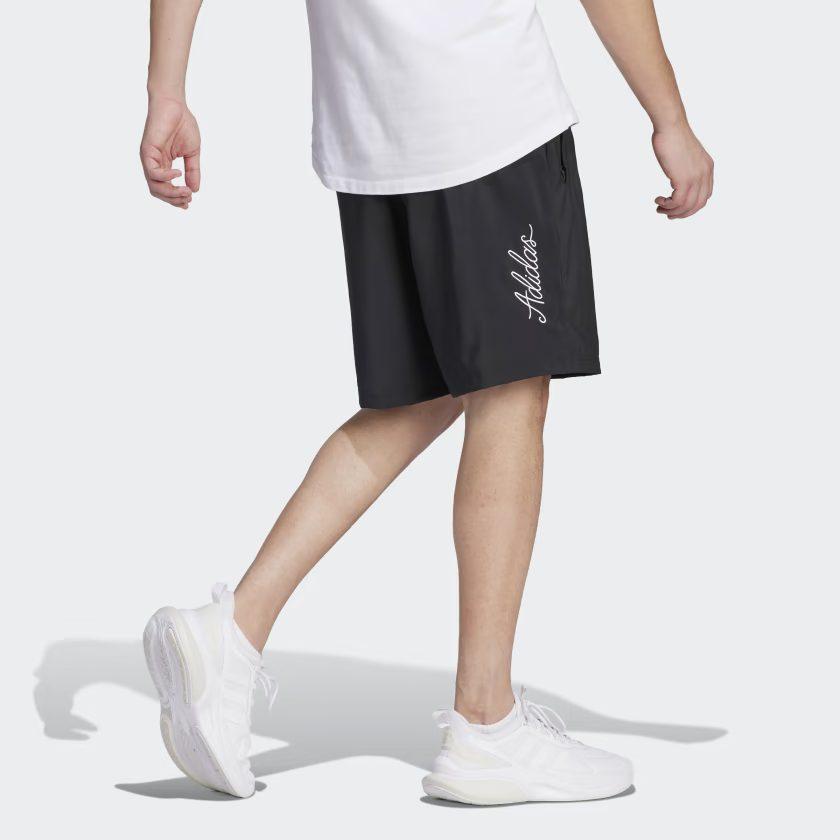adidas SCRIBBLE Casual Shorts Men's Black Moderate IJ6446