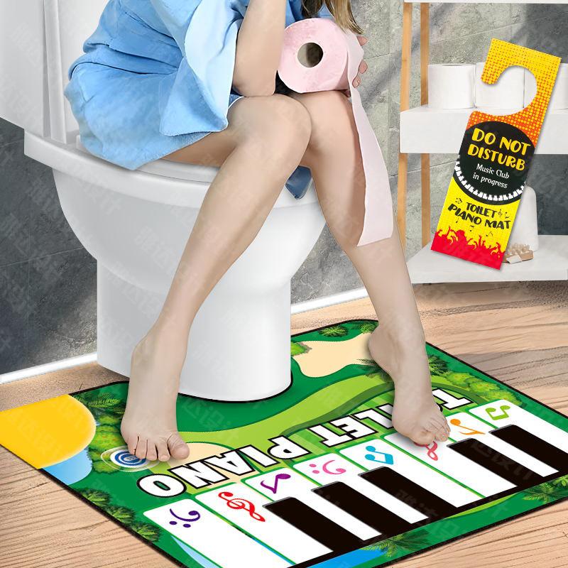 New Toilet Electronic Organ Adult Leisure Fun Antiboredom Toys Music Blanket Game Carpet Foreign Trade
