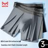 MaoRen Men's Plus Size Anti-Chafe Breathable Sports Boxer Briefs