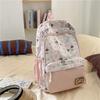 Student Schoolbag Cartoon Women's Large Capacity Backpack Junior High School Student Backpack