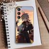 Genshin Y-Kaedehara Kazuha Phone Case For Samsung Galaxy A73,A21s,A22,A31,A52,A53,A71,A41Soft Black Shell