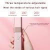 Even Heat Distribution Mini Hair Straightener Anti-Burn Temp Adjustable Hair Straightening Irons Fast Heating