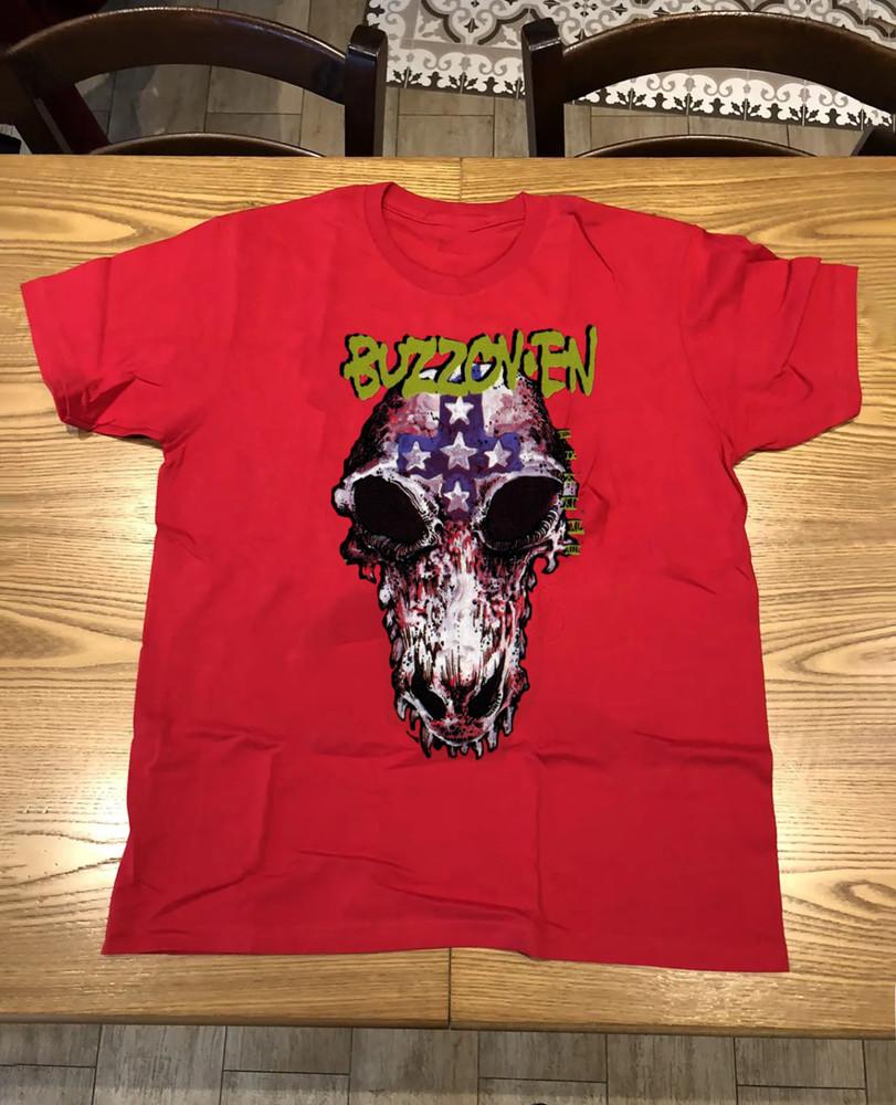 Buzzoven At A Loss Album Band Gift For Fan Unisex S to 5XL Red T-shirt KM96 Unisex T-Shirt L