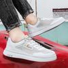 Men White Mesh Tennis Sneakers Summer Sports Skateboarding Shoes Students School Running Shoes Plus Size