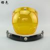 helmet bubble visor top quality open face motorcycle helmet visor 12 color available vintage helmet windshield shield