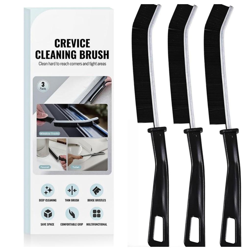 Cross-border Crevice Cleaning Brush - Kitchen Sink, Faucet, Bathtub, and Groove Cleaner with Plastic Handle