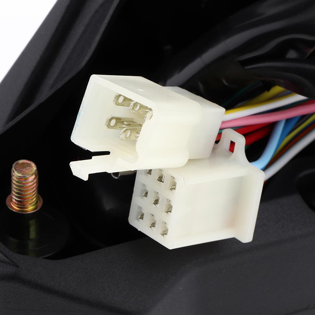 Universal Motorcycle LCD Speedometer Digital Odometer Trip Meter Dashboard Gauge for Motorcycle Accessories