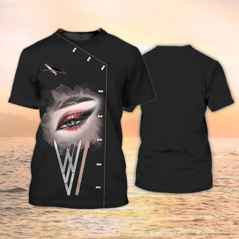 Женская футболка с круглым вырезом — фото 7