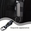 Anti-Lost Key Clip Stainless Steel Belt Buckle Waist Hanging Keychain Belt Hanger  Bag Strap