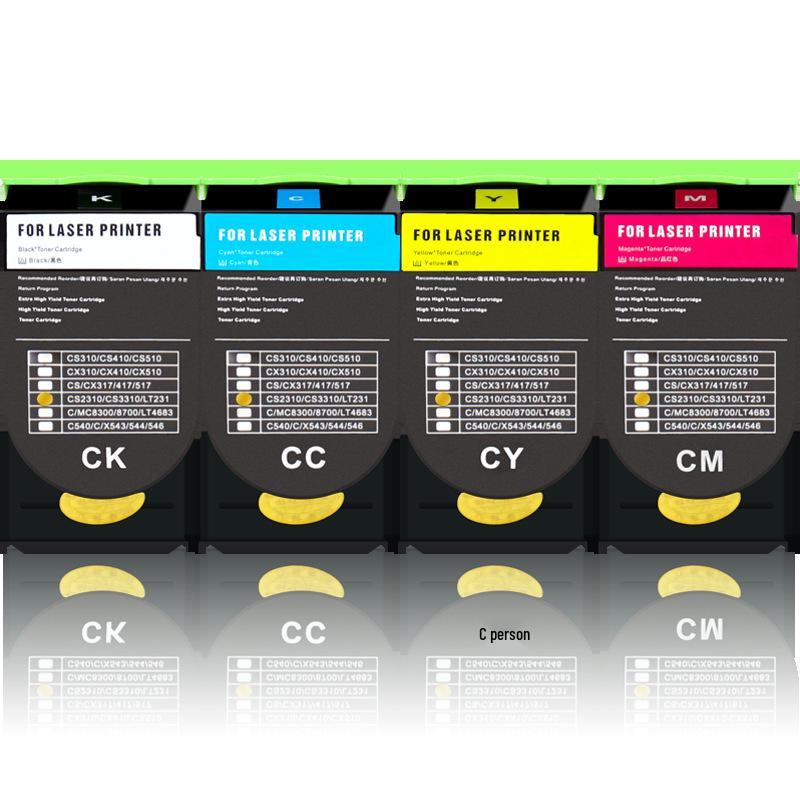 Pantum High-Capacity Toner Cartridge CTL-205HK/C/Y/M for CP2505DN - Black, Cyan, Yellow, Magenta.