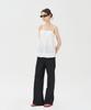 PINBLACK Slit Straight Pants