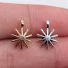Snowmen Charms Snowflake Pendants For Winter Christmas Themed Jewelry