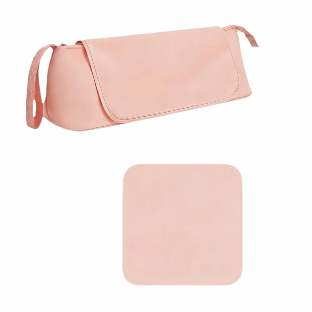 Foldable Magnetic Curler Storage Bag Large Capacity Curling Iron Carrying Case  Travel Use