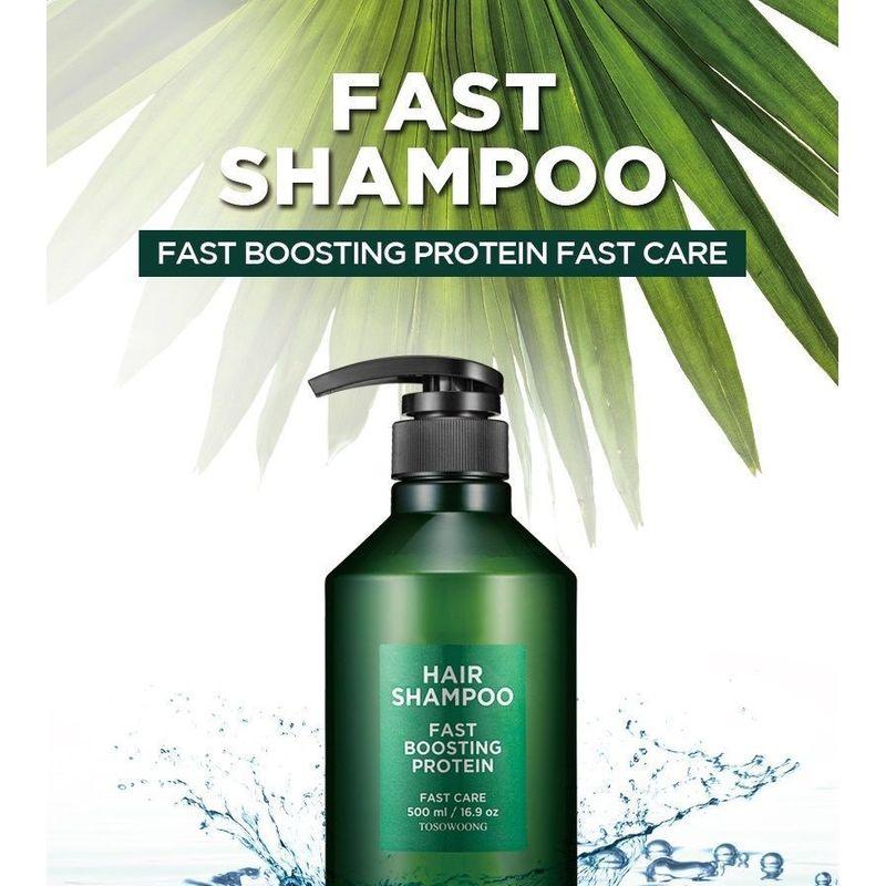 TOSOWOONG Fast Boosting Protein Shampoo 500ml