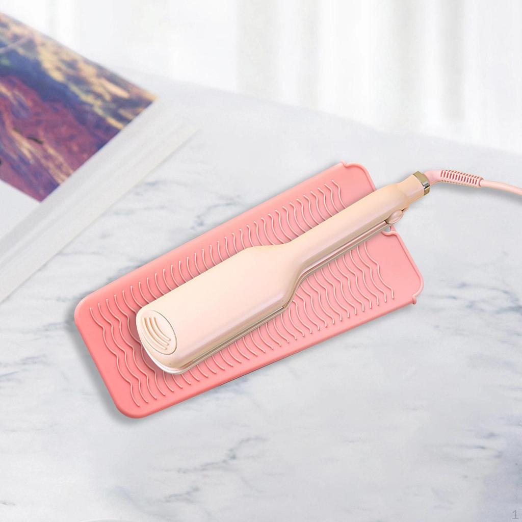 Barber Heat Resistant Silicone Case for Hair Straightener Travel Bag