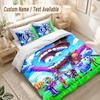 The Amazing Digital Circus Bedding Set, 1 Duvet Cover & 2 Pillowcases Soft Comfortable Bedroom Home Textile Decor