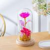 Led Rose Decoration Light Exquisite Desktop Decorative Light Valentine'S Day Gift Lamp High Fidelity Artificial Flower Ornament