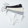 Women's Spring and Summer Pure Cotton Candy Color Student Middle Waist Briefs