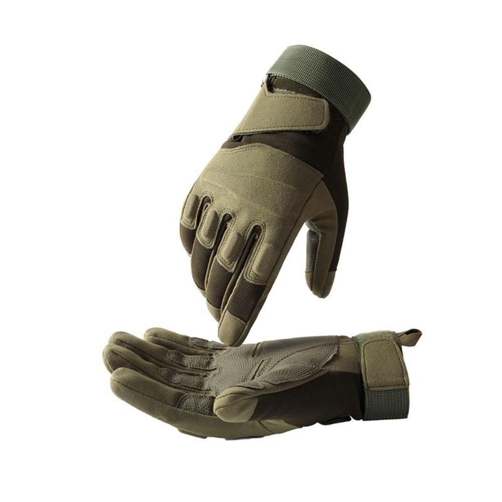Protective Full Finger Gloves Anti Slip Outdoor Sports Gloves Durable Cycling Gloves  Rock Climbing