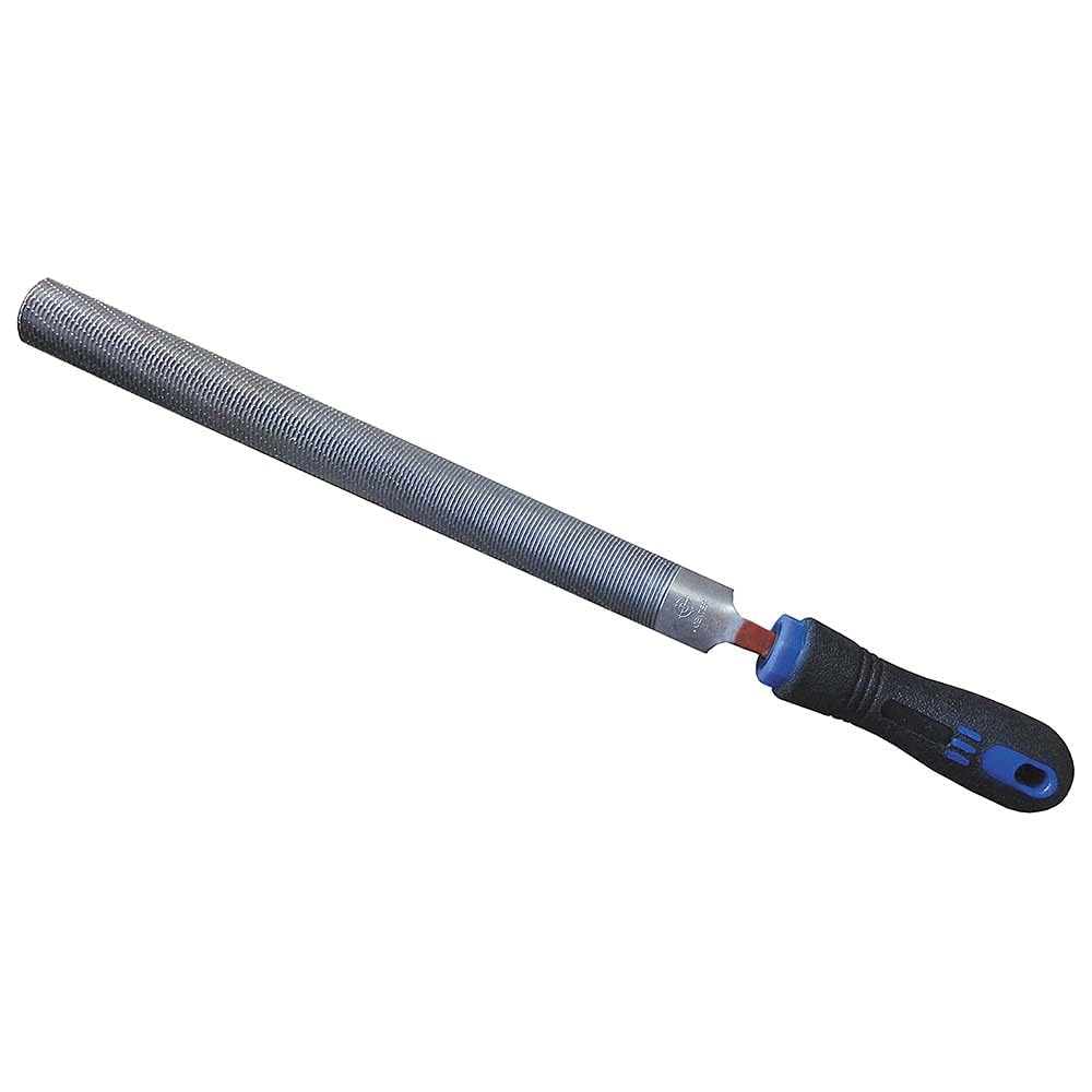HOSCO Luthiers Tools CP File - A file that resists clogging and has a sharp cutting edge. Half-round, 200mm. TL-CP-HR200