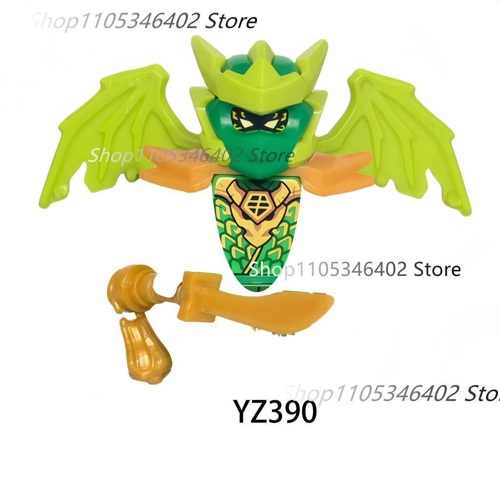NEW Dragons Mini Anime Cartoon Toy Ninja Accessories Figures Building Blocks Birthday Gift Figurines Bricks