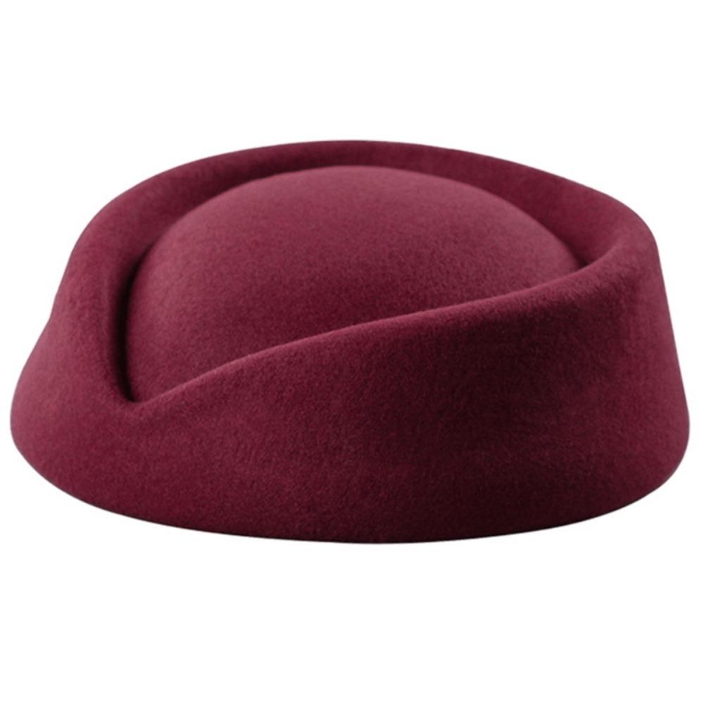 Vintage Looking Airline Stewardess Caps Pillbox Hat Uniform Stewardess Hat  Cosplay Costume