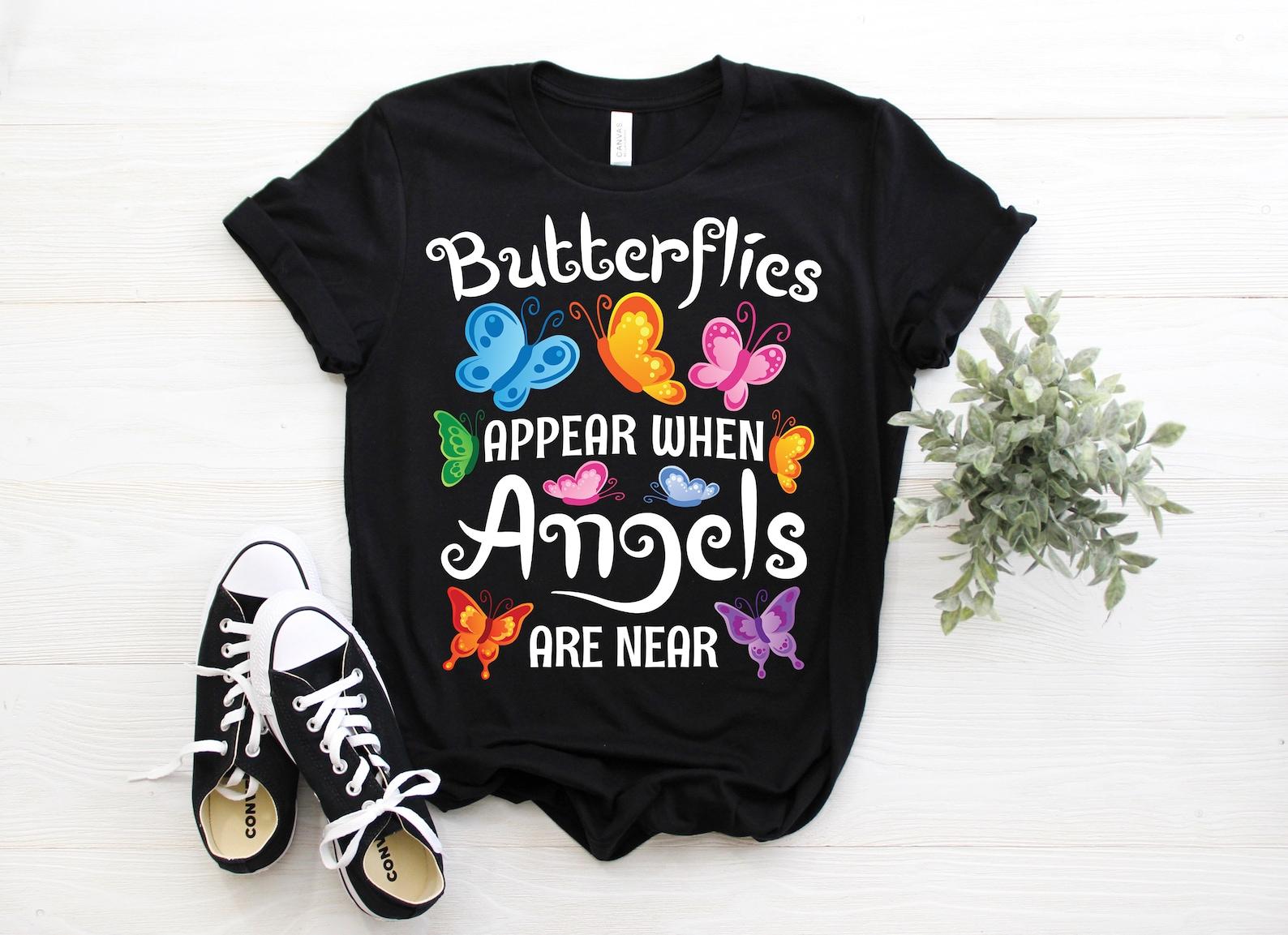 Beautiful Butterflies Butterfly T-Shirt, Lepidopterology Unique Botanical Gifts Insect Shirts, Entomologist Entomology, Birthday Present 100
