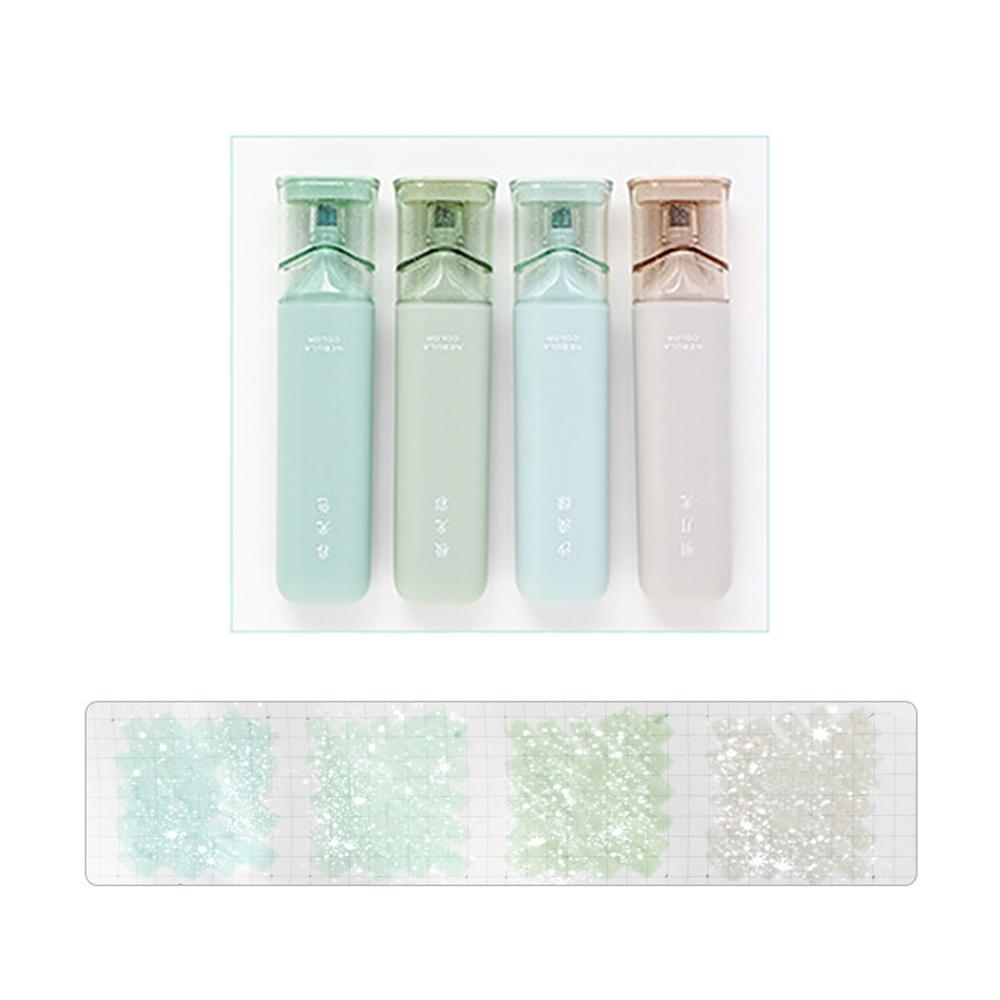 

4 Color Highlighter Pen Fine Flash Markers Painting Maker For Scrapbook Diary Journal Student Kids Stationery Supplies