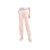 Anta Training Series Solid Color Logo Mid Waist Straight Leg Cuffed Sports Pants Women Pants Vanilla-White 962357303-2