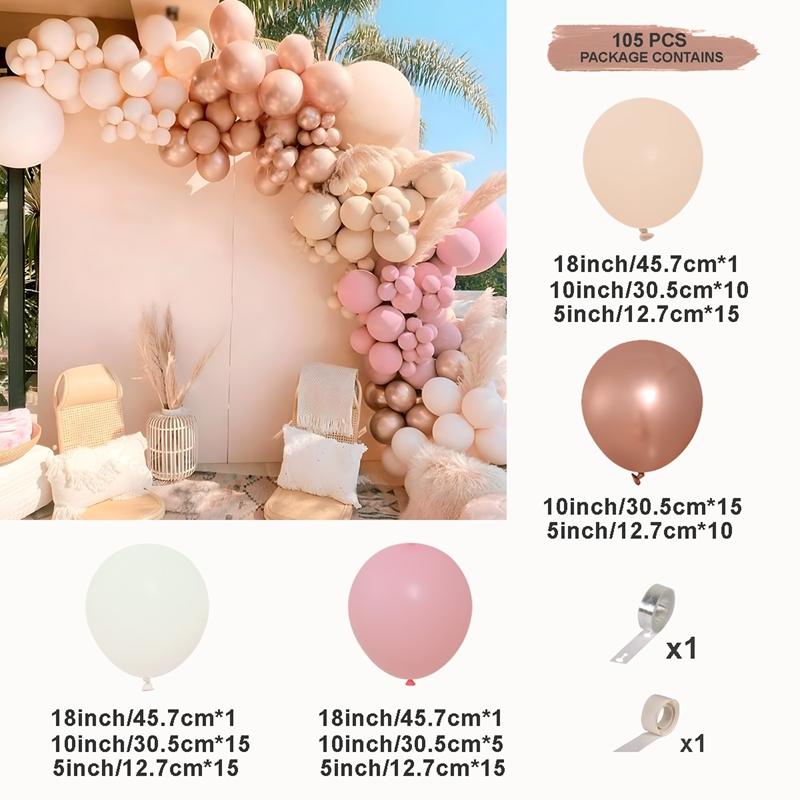 

Гирлянда из розовых воздушных шаров, комплект арки, розовые золотые латексные воздушные шары, свадебные, день рождения, воздушные шары, декор для вечеринки по случаю дня рождения, детский декор для девочек as picture