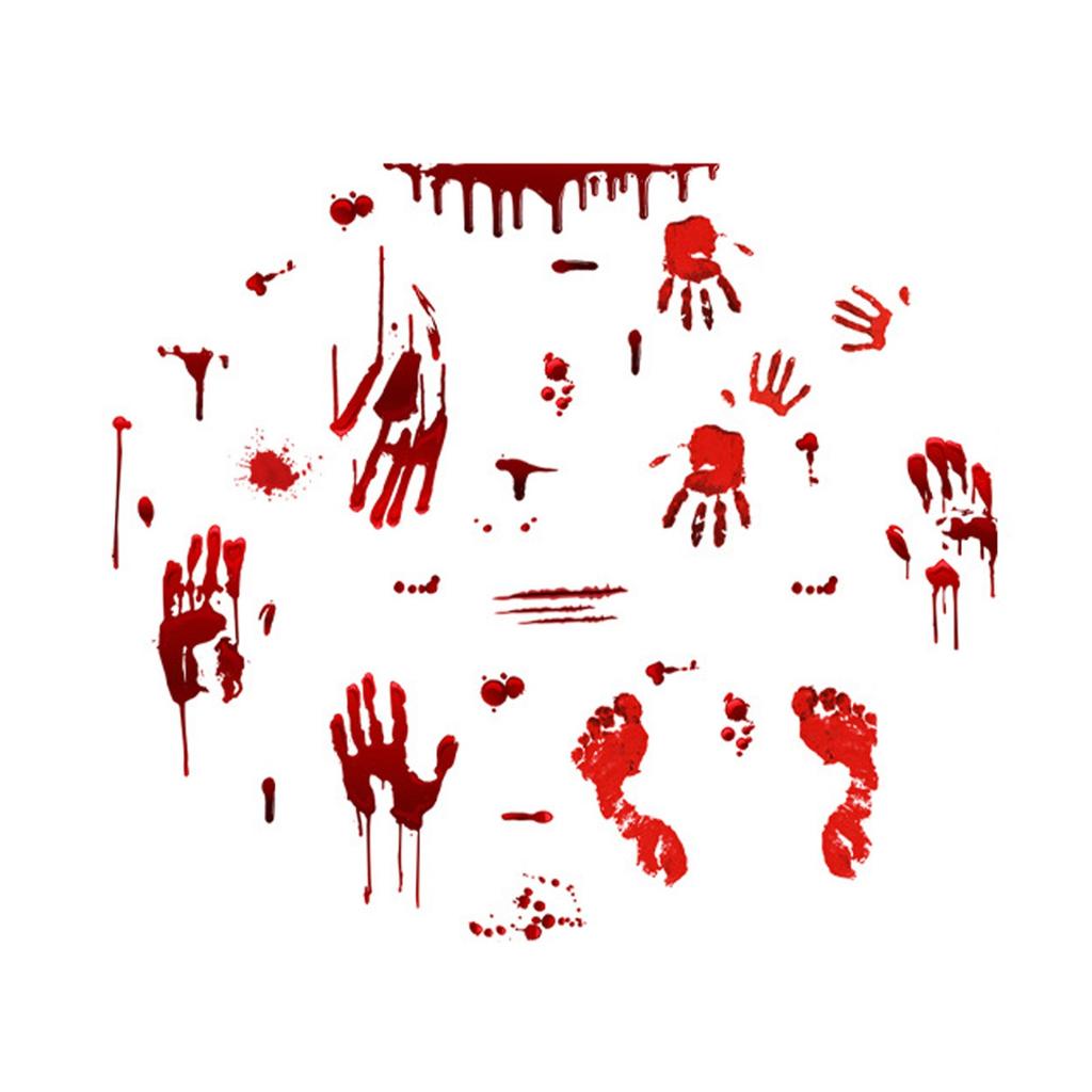 Halloween Decals Luminous Halloween Stickers Removable Wall Decals Luminous Window Stickers Suitable For Horror Halloween Theme Party Decorations