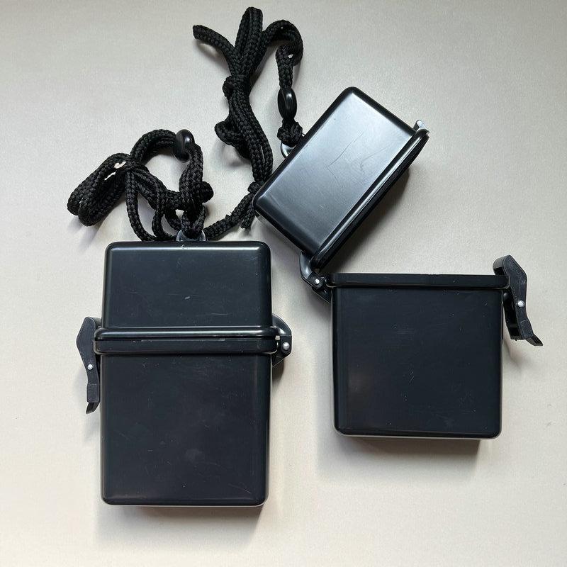 INS Transparent Plastic Storage Box 3 inch Photocards Small Card Storage Box Desk Organizer Box Classification Box Stationery
