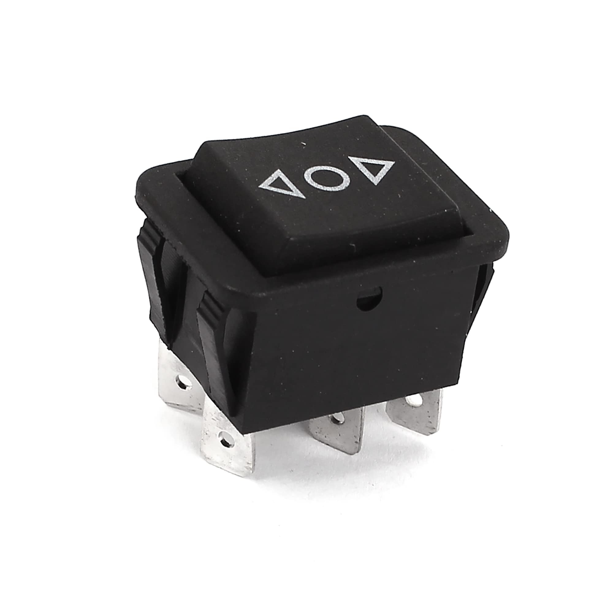 ACROPIX Оконный клавишный переключатель Автомобильный Вкл/Выкл Мгновенная мощность Универсальный Черный 1 шт. чёрный