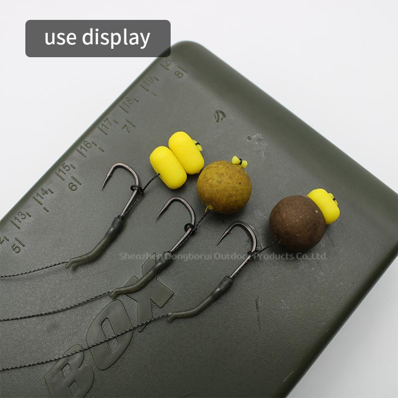 10pcs Carp Fishing Hook Straight Point X Medium Long Shank Size 2 4 6 PTFE Coating-Super Slide For Both Bottom Bait,Wafter And Pop-up Presentations