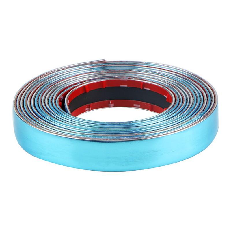 3M Exterieur Auto Chroom Auto Zelfklevende Strip Trim Tape Molding Styling Decoratie Auto Bumper Strip Beschermer Sticker