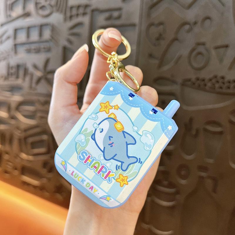 Creative Multifunctional Keychain Microphone - Cute Bag Accessory & Student Toy Pendant Gift