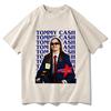 New In Eurovision 2026 Tommy Cash T Shirt Unisex Women Oversized Trend Short Sleeve Tshirt Unisex 100 Cotton Tops Streetwear Tops