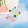 6Pcs Acrylic tongue stud jewelry, body piercing jewelry, body ornaments