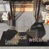 Red Anti-Slip Diatom Mud Floor Mat for Weddings & New Homes