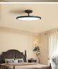 Minimalist Walnut Wood Grain Bedroom Ceiling Light for Dining, Study, and Kids' Rooms - Simple and Stylish Design
