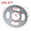 420/428 31T/37T/41T/48T Motorcycle Rear Sprocket Tooth 52mm Suitable for China ATV Quad Pit Off-road Vehicle Moto Parts