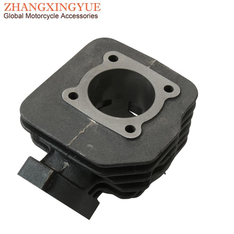 70cc Big Bore Cylinder Barrel Kit For Peugeot Buxy Elyseo Elystar Looxor Metal-X Vivacity X-Fight 50cc 2T Scooter Engine Parts