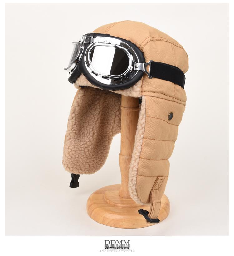Unisex Winter Cycling Ear Protection Warm Cotton Hat