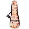 MUSIC FIRST Original Design [Ancient Egypt] Ukulele Case, Ukulele Bag (21-inch Soprano, Ancient Egypt)