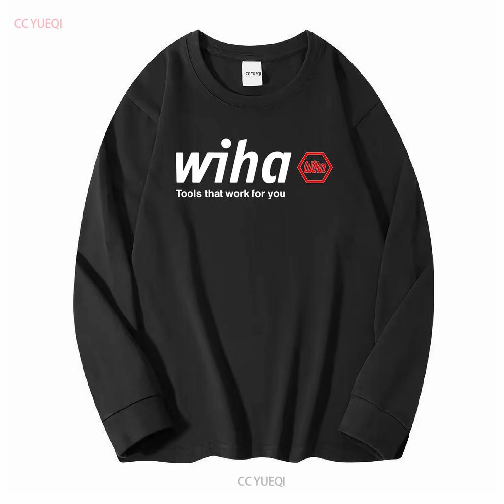 Wiha Tools Logo T shirt Sz S 4XL American Funny USA vintage Washed fashion Stylish Breathable Top For Everyday Wear graphic